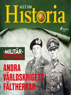 cover image of Andra världskrigets fältherrar